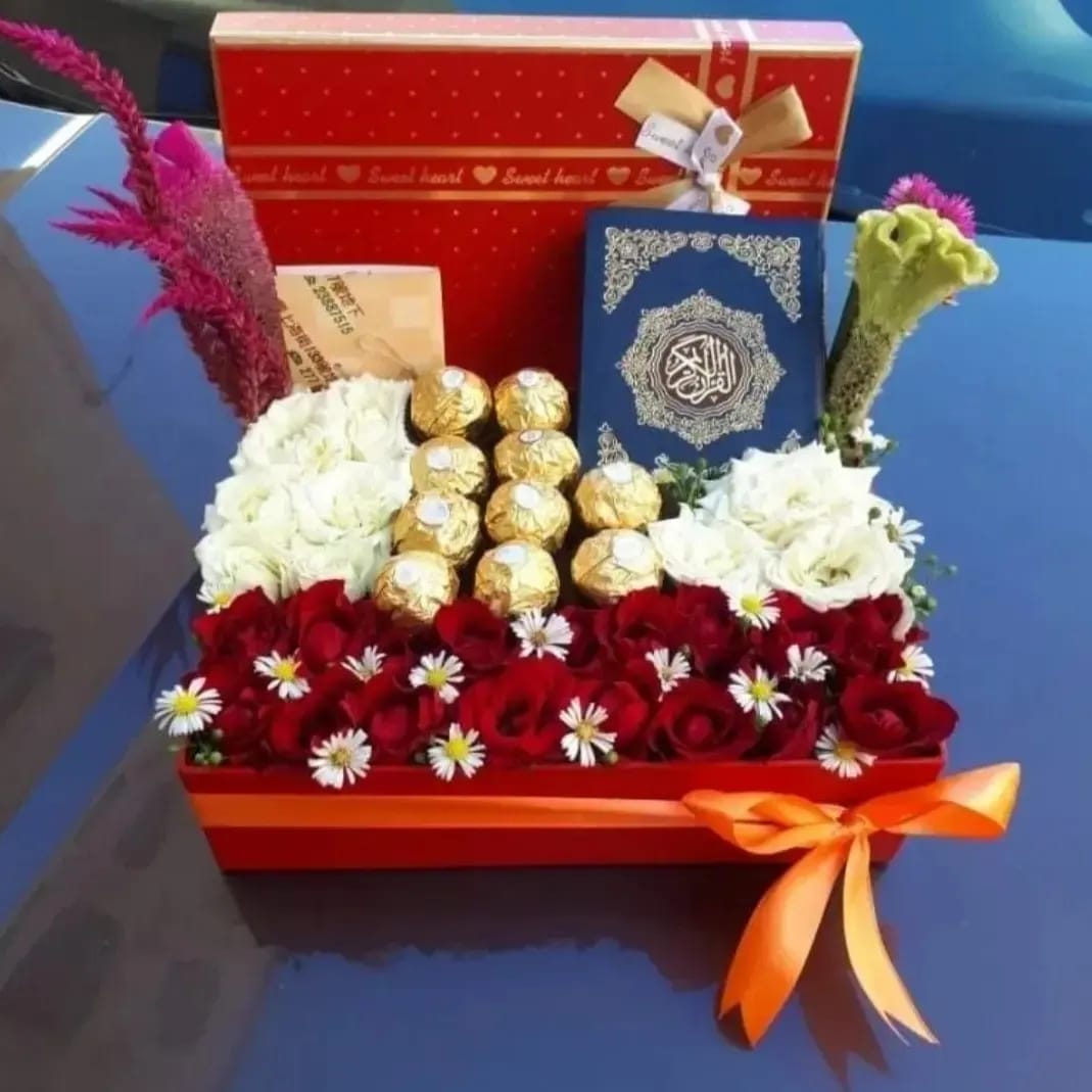 Cadeau de fiançailles et demande en mariage