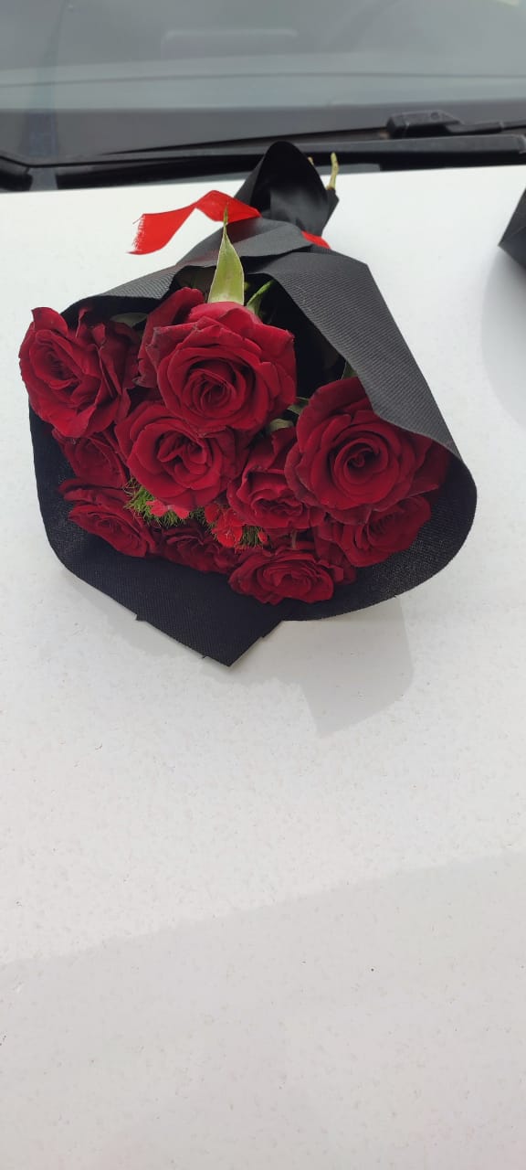 fleurs rouge