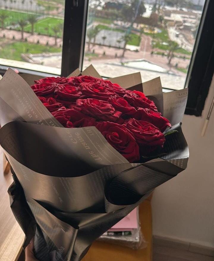 fleurs rouge