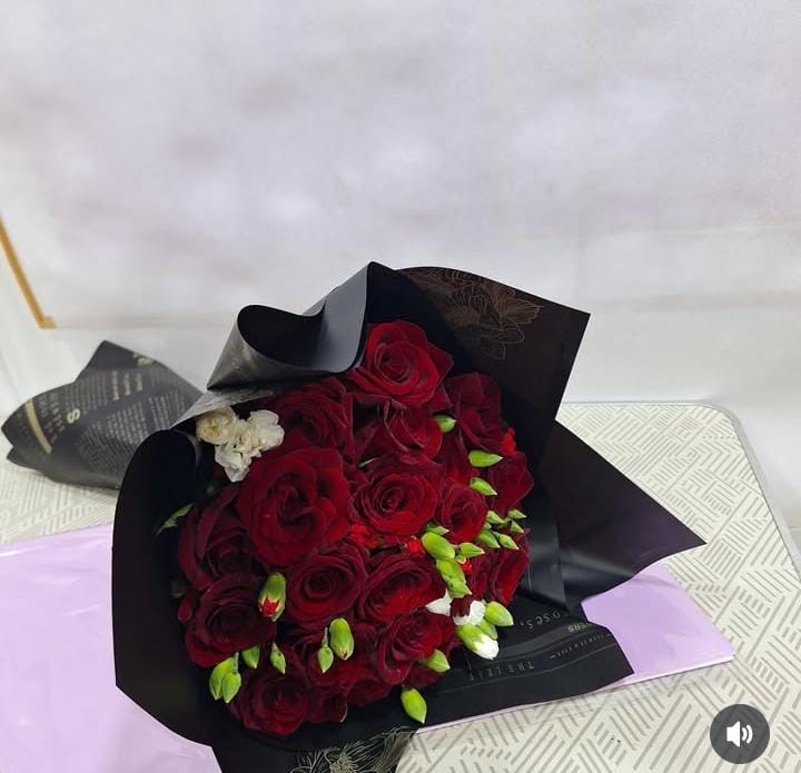 bouquet de roses rouges