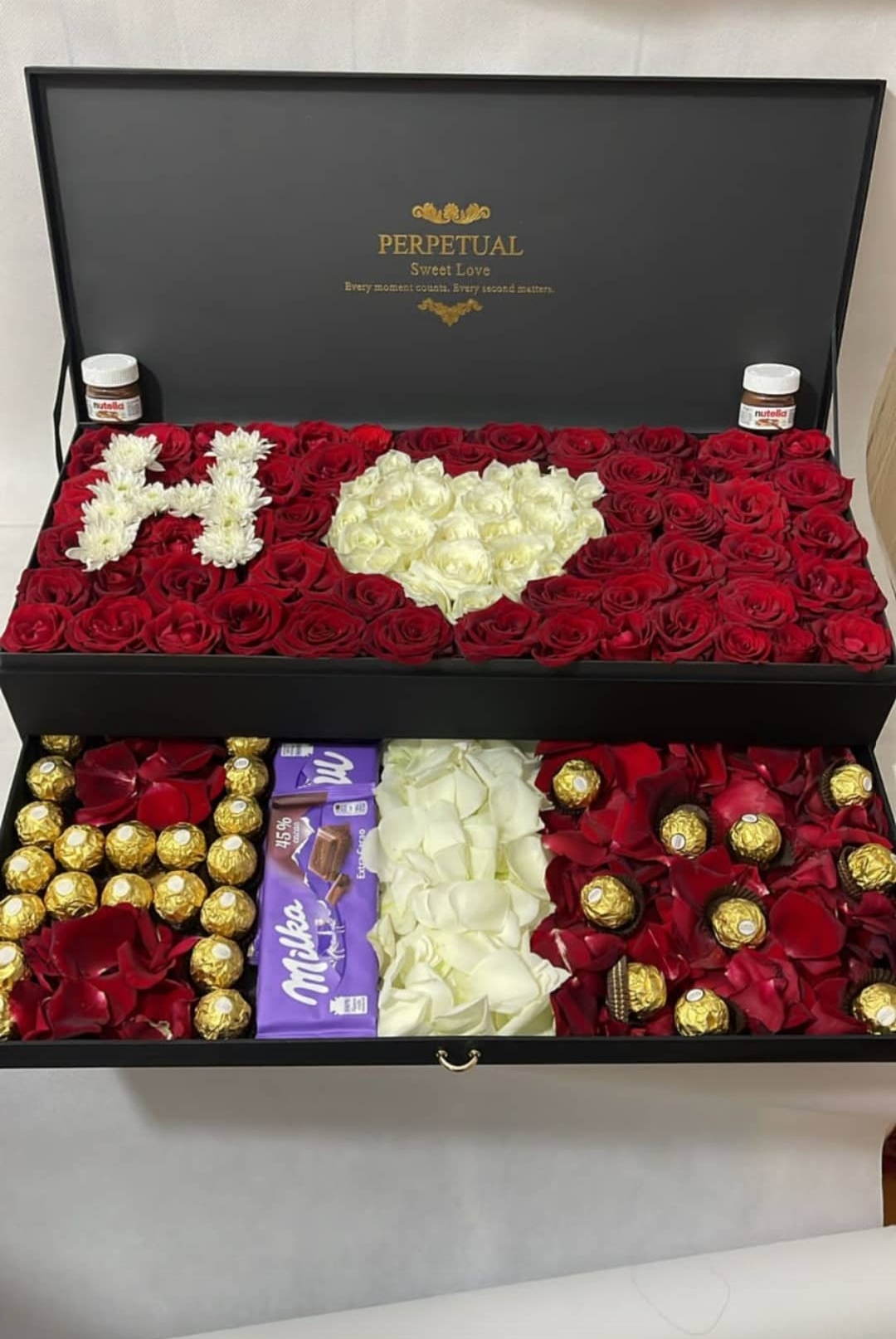 fleur and choclate nutella