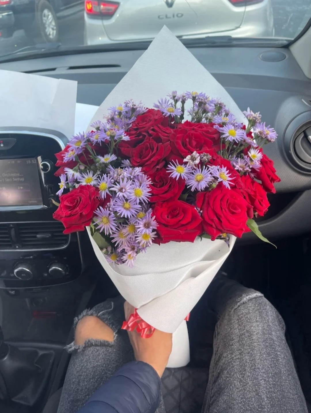 Roses violettes