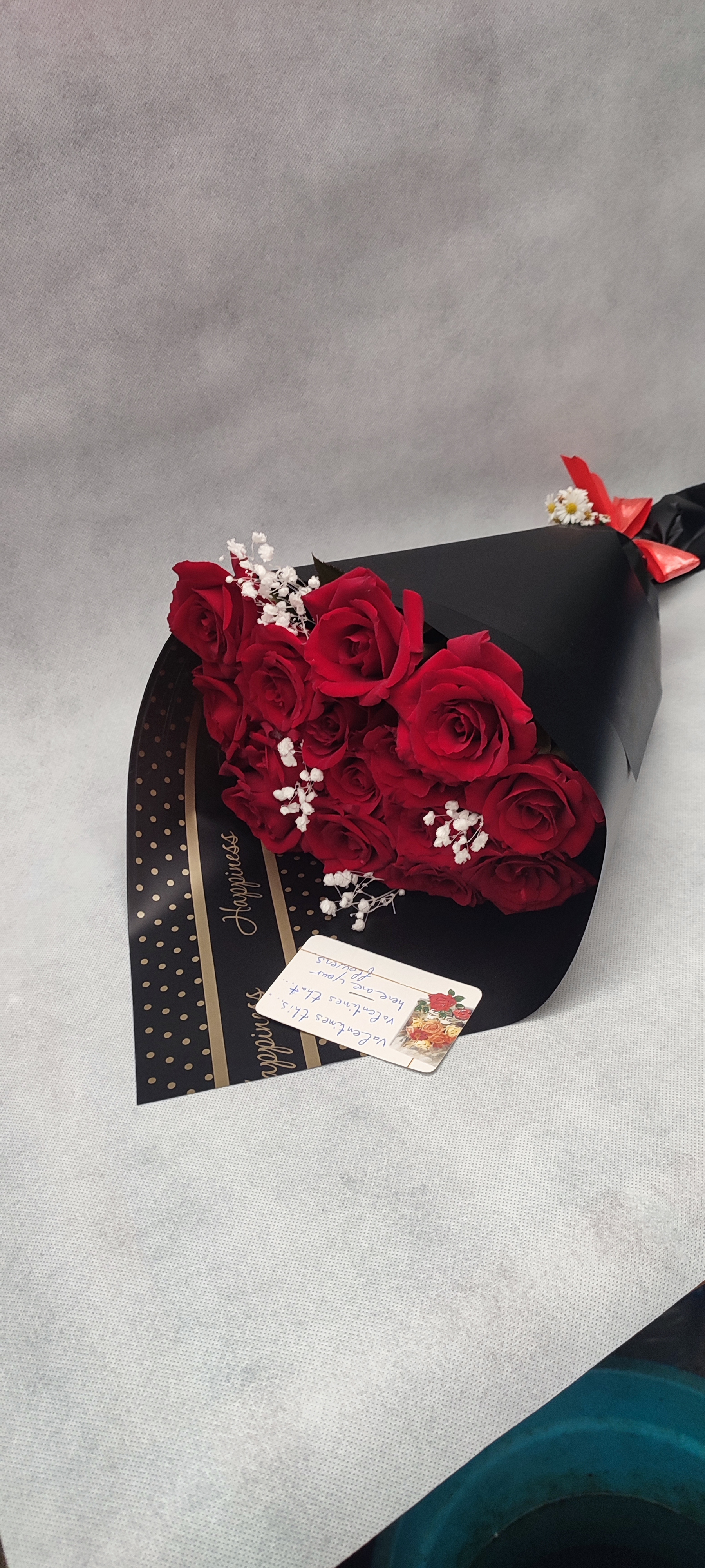 Bouquet de roses rouges