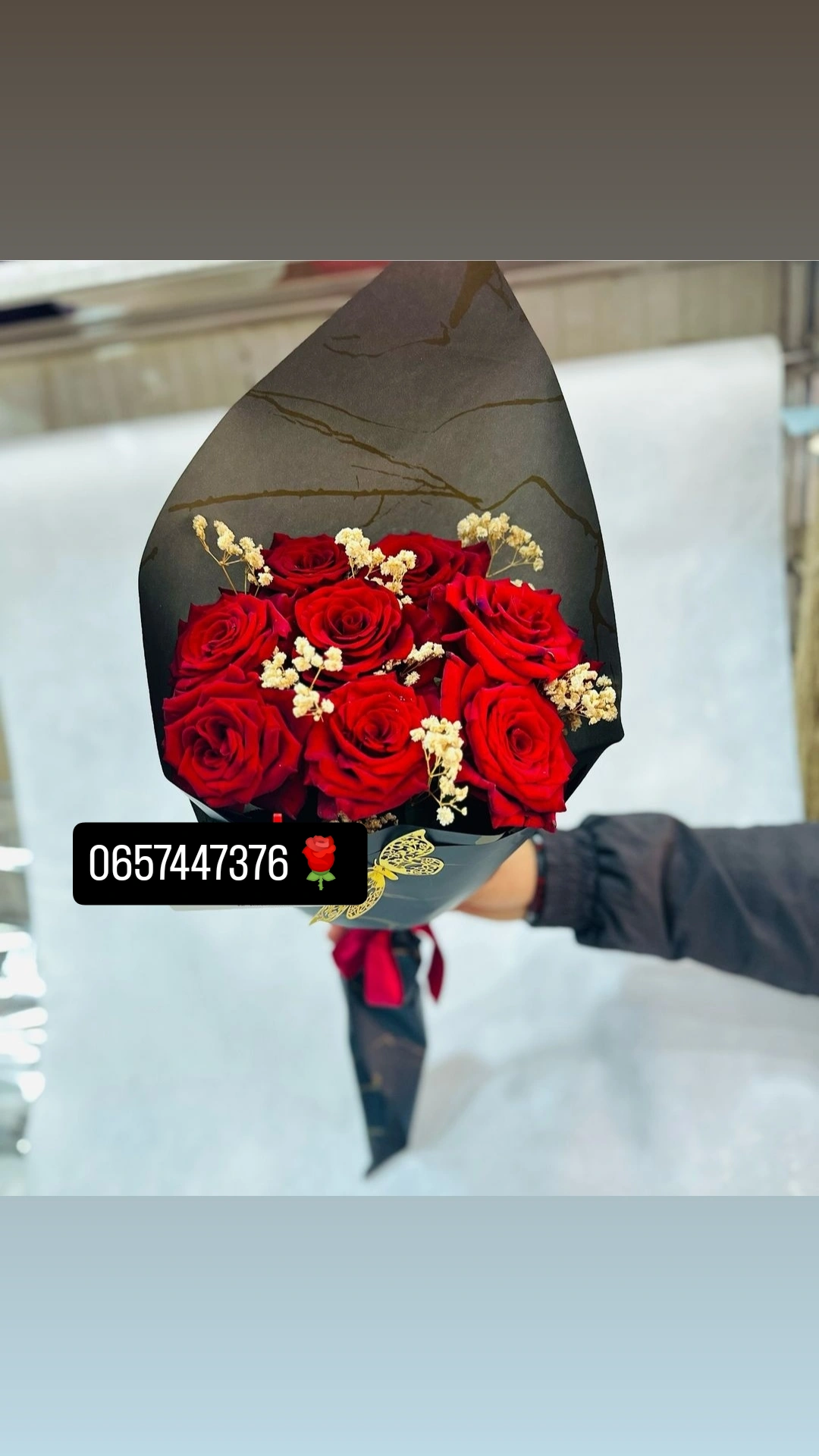 rose rouge
